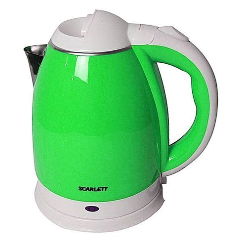 Scarlett Electric Kettle- 2 Litres - White,Green