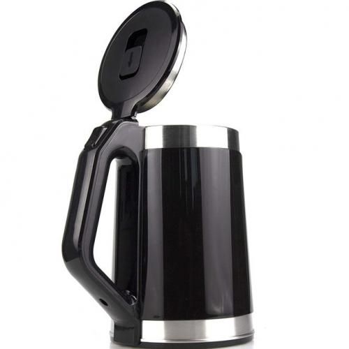 Cup And Cordless Electric Kettle Percolator 2Litres-Black