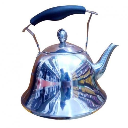 Non Electric Whistling Kettle  - Silver