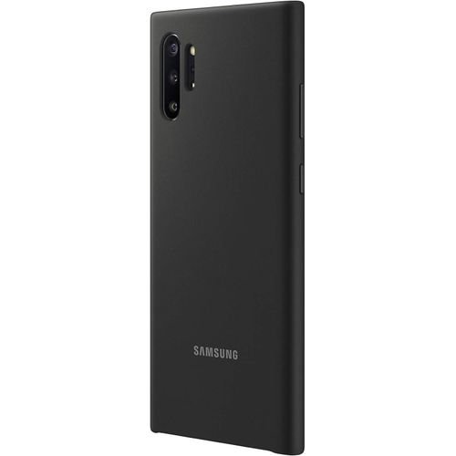 Samsung Galaxy Note10, Note 10 Plus Case, Silicone Back Protective Cover-Black