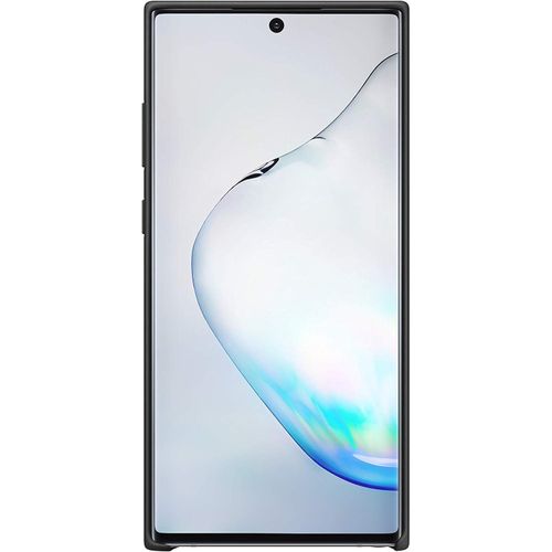 Samsung Galaxy Note10, Note 10 Plus Case, Silicone Back Protective Cover-Black