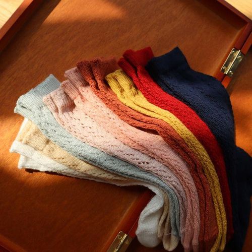 Girls Baby Summer For Knee High Kids Socks Long 0-7Years