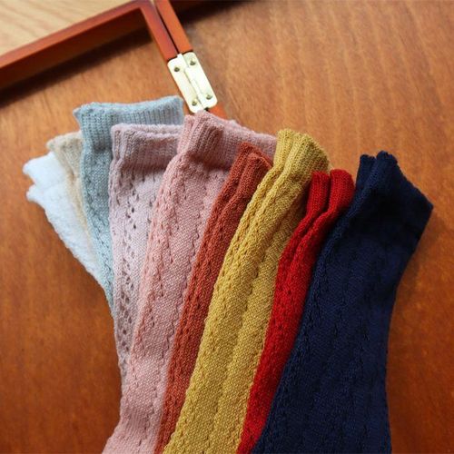 Girls Baby Summer For Knee High Kids Socks Long 0-7Years