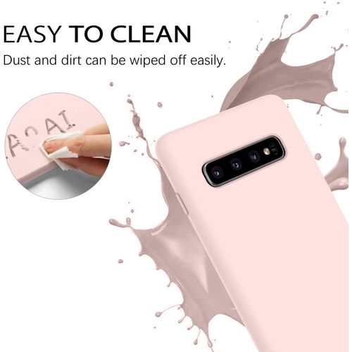Samsung Galaxy S10e, S10, S10 Plus, S10 5G Silicone Case-Pink