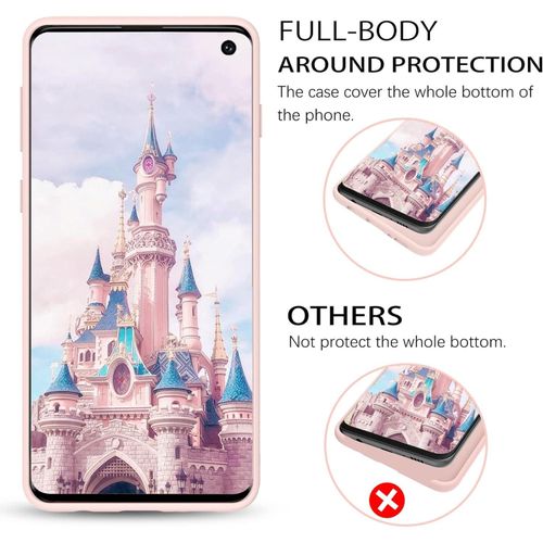 Samsung Galaxy S10e, S10, S10 Plus, S10 5G Silicone Case-Pink