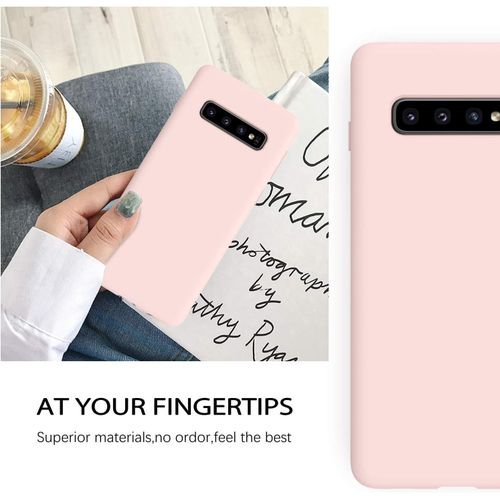 Samsung Galaxy S10e, S10, S10 Plus, S10 5G Silicone Case-Pink