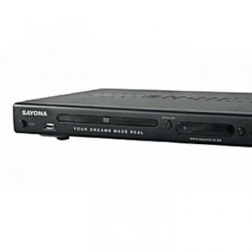 Sayona DVD Player With HDMI Port - Black