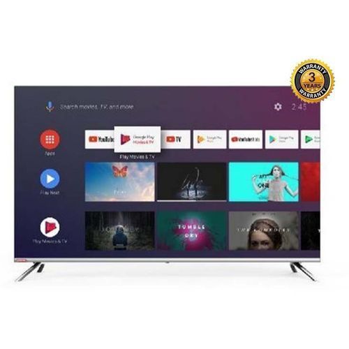 Chiq 40 Inch Frameless Google Certified Android Smart Led TV Black
