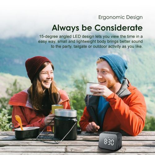 Oraimo Soundview Portable Wireless Speaker, Black