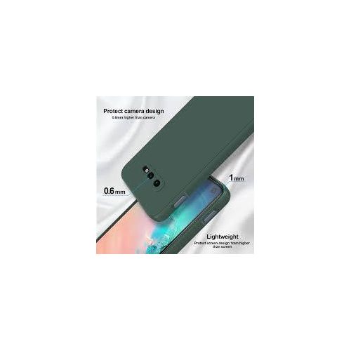 Samsung Galaxy S10e, S10, S10 Plus, S10 5G Silicone Case-Army Green.