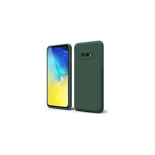Samsung Galaxy S10e, S10, S10 Plus, S10 5G Silicone Case-Army Green.