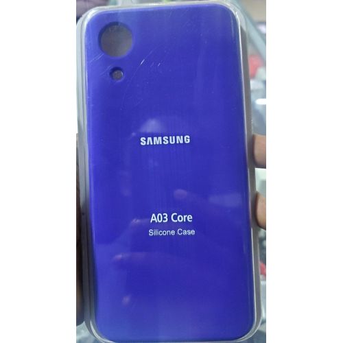 Samsung Galaxy A03, A03s, A03 Core, A04, A04s, A04 Core Case, Slim Liquid Silicone Shockproof Anti-scratch , Protective Soft Rubber Gel Phone Case Cover - Purple