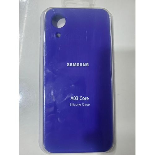 Samsung Galaxy A03, A03s, A03 Core, A04, A04s, A04 Core Case, Slim Liquid Silicone Shockproof Anti-scratch , Protective Soft Rubber Gel Phone Case Cover - Purple