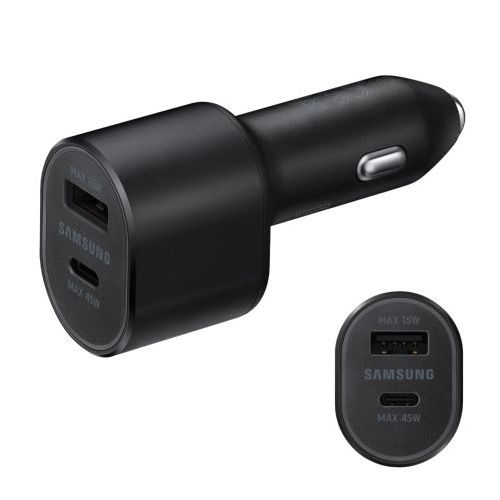 Samsung Super Fast Dual Car Charger (45W+15W) Two Ports EP-L5300XBEGWW Black
