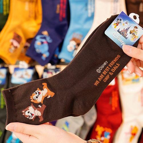 Minnie Ladies Mickey Donald Socks Disney Casual Cartoon
