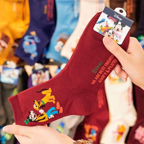 Minnie Ladies Mickey Donald Socks Disney Casual Cartoon