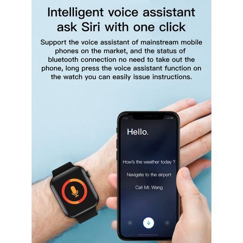 T800 Promax Smart Watch -(Black)