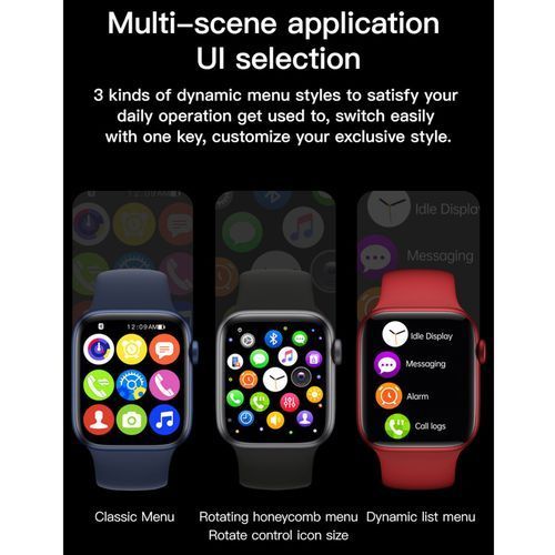 T800 Promax Smart Watch -(Black)