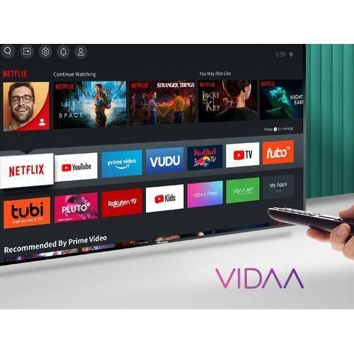 Hisense 50'' 4K Ultra HD Smart LED TV, One Touch Access Remote, YouTube, Netflix + Free Mount - Black