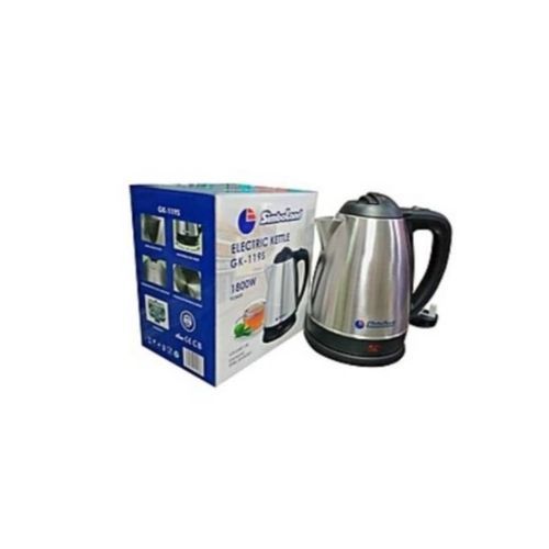 Simbaland Stainless Steel Electric Kettle - Silver,Black.