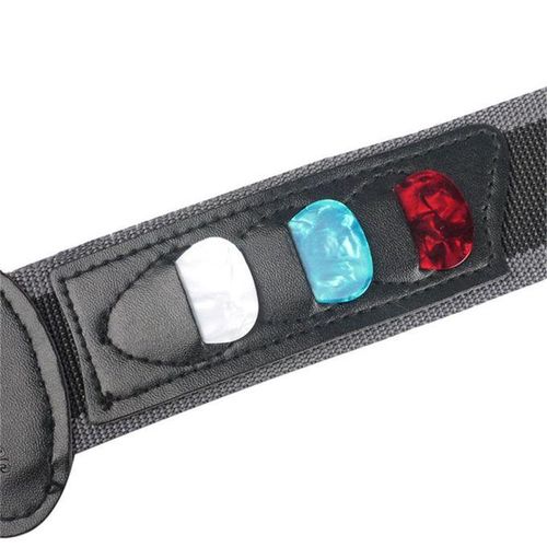 MT Adjustable Simple Design Acoustic Electric Guitar Strap Guitar Accessories-black