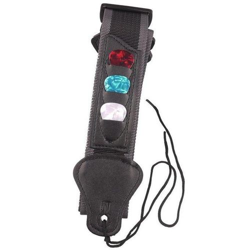 MT Adjustable Simple Design Acoustic Electric Guitar Strap Guitar Accessories-black