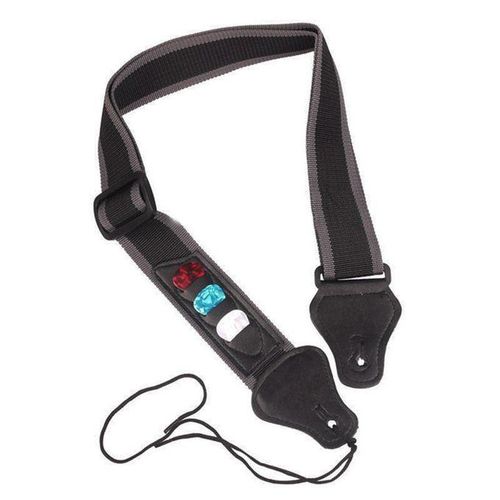 MT Adjustable Simple Design Acoustic Electric Guitar Strap Guitar Accessories-black