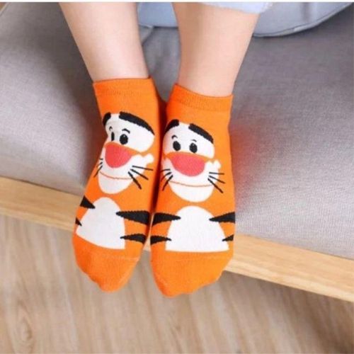 Animal Disney Stitch Tigger Figure Cartoon Socks Anime