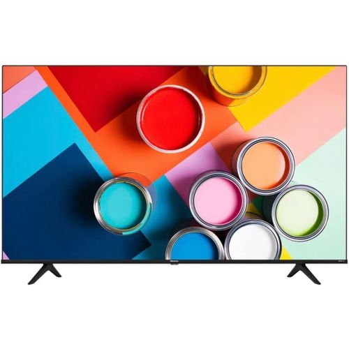 Hisense 50'' TV 4K UHD Smart With Dolby Vision YouTube, Netflixs, Bluetooth & Wi-Fi - Black