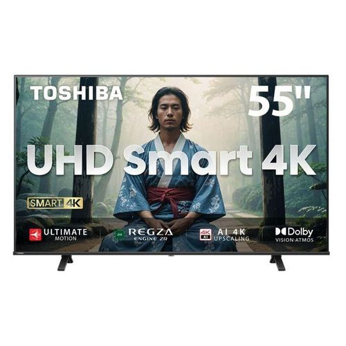 Toshiba  55 Inch 4K UHD Smart VIDAA TV With INBUILT DECODER - Black