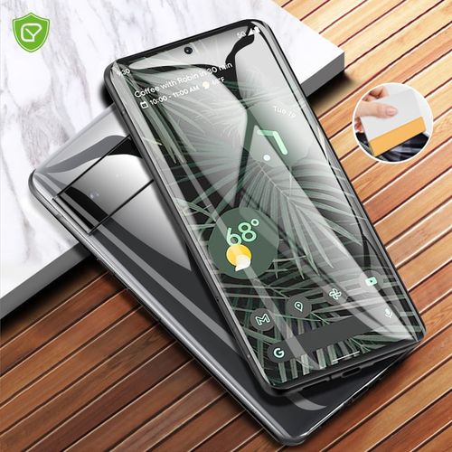 3pcs Hydro film For Google Pixel 6 pro 6A screen protector 3D curved back film For Pixel6 pro accessories Not tempered gl-2 front and 1 back