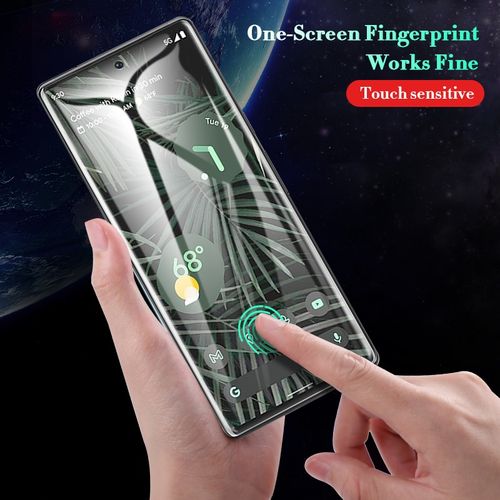 3pcs Hydro film For Google Pixel 6 pro 6A screen protector 3D curved back film For Pixel6 pro accessories Not tempered gl-2 front and 1 back