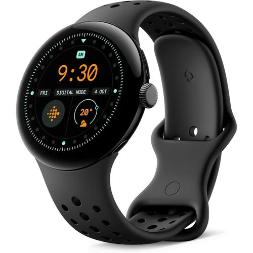 Google Pixel Watch 3 (41mm) Android Smartwatch With Fit Bits - Black