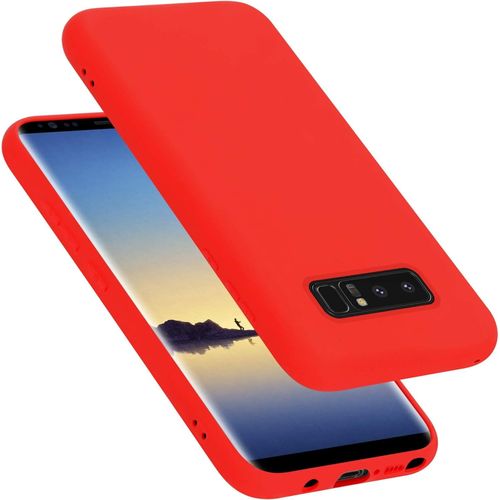 Samsung Galaxy Note 8, Note 9 Silicone Phone Cover-Red