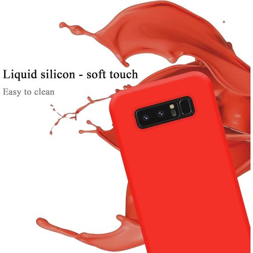 Samsung Galaxy Note 8, Note 9 Silicone Phone Cover-Red