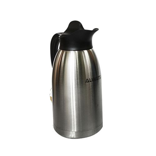 Always Stainless Vacuum Flask - Silver,Black_2litres