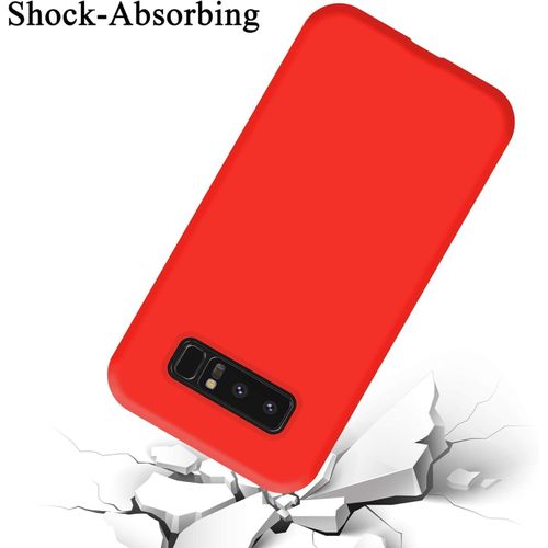 Samsung Galaxy Note 8, Note 9 Silicone Phone Cover-Red