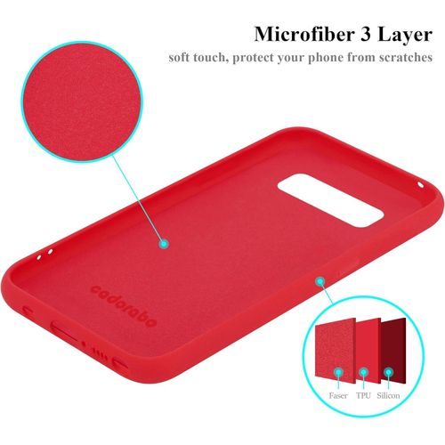 Samsung Galaxy Note 8, Note 9 Silicone Phone Cover-Red