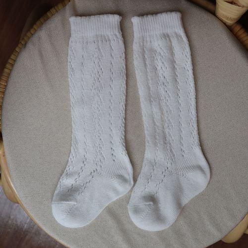 High Socks Baby Big Summer Long Bow Sock Knee Girls Floral