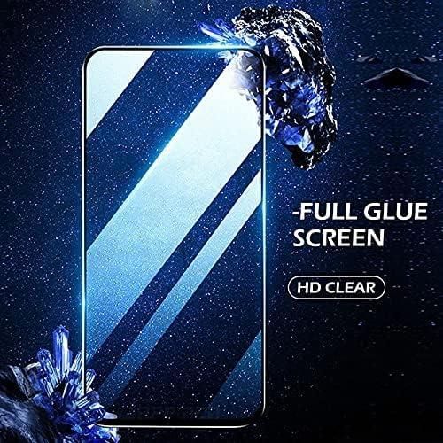 Samsung Galaxy M01 M01s M01 Core M11 M21 M21s M31 M31s M51 Full Adhesive Glass Screen Protector - Black