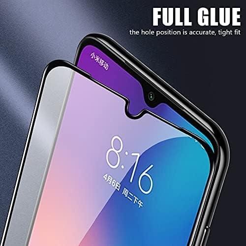 Samsung Galaxy M01 M01s M01 Core M11 M21 M21s M31 M31s M51 Full Adhesive Glass Screen Protector - Black