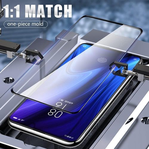 Samsung Galaxy M01 M01s M01 Core M11 M21 M21s M31 M31s M51 Full Adhesive Glass Screen Protector - Black