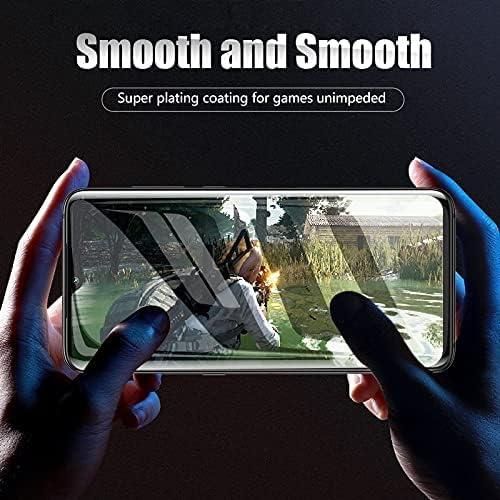Samsung Galaxy M01 M01s M01 Core M11 M21 M21s M31 M31s M51 Full Adhesive Glass Screen Protector - Black
