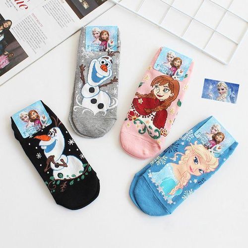 Girl Socks Elsa Disney Frozen Frozen Cartoon