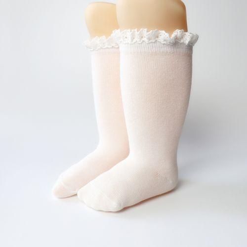 Lace Sock Baby Girl Kids Long Knee Autumn High Socks Ruffle