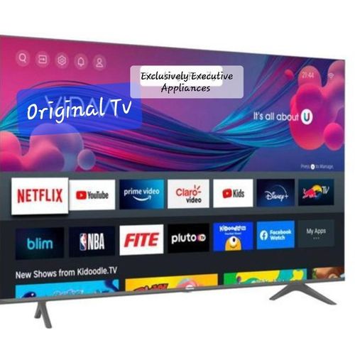 Pixel 43 Inch Smart TV 2024 Design Android & Digital TV Free-To-Air Channels - Black