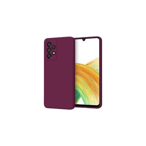 Samsung Galaxy A50 A51 A52 A53 A54 Case - Soft Slim Protective TPU Silicone Cover - Maroon