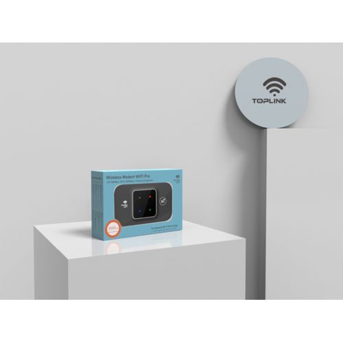 Universal TOPLINK HW52 Pro 4G/5G Mobile Wi-Fi 3000mAh support All networks - Black