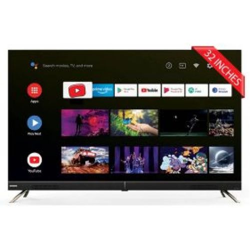 Golden Tech 32-Inch Smart TV With HDMI & USB Ports + Inbuilt Digital Free To Air Decoder &ndash; Black