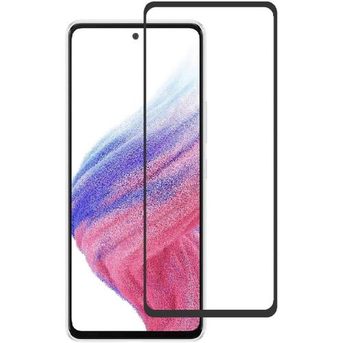 Samsung Galaxy A70 A71 A72 A73 5G Screen Protector Glass Full Glue Tempered Screen Guard Anti-Fingerprints Shatter-Resistant-Black